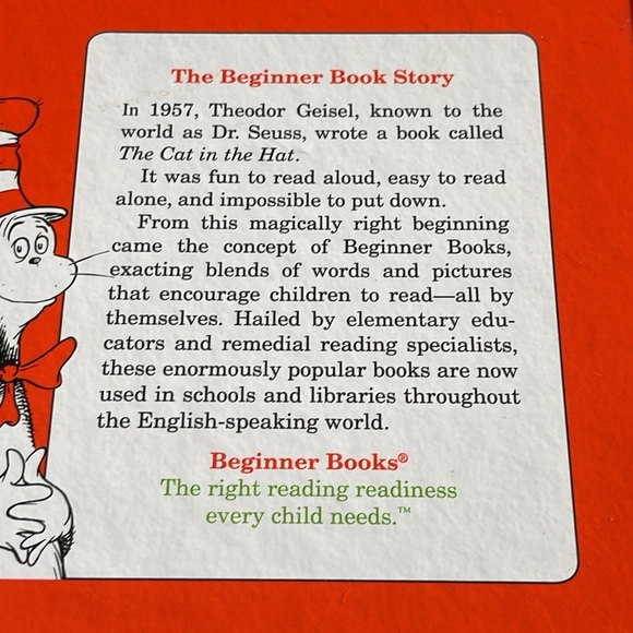 Dr. Seuss Green Eggs and Ham Hardcover Book - Picture 3 of 14